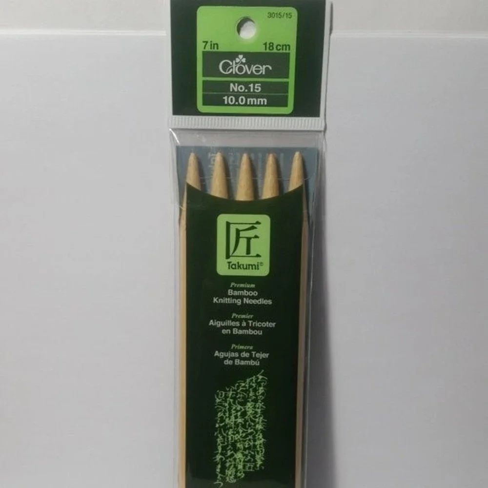 Bamboo Knitting Needles Double Point 7